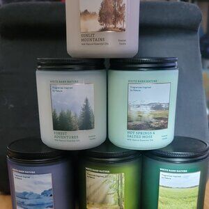 White barn nature collection